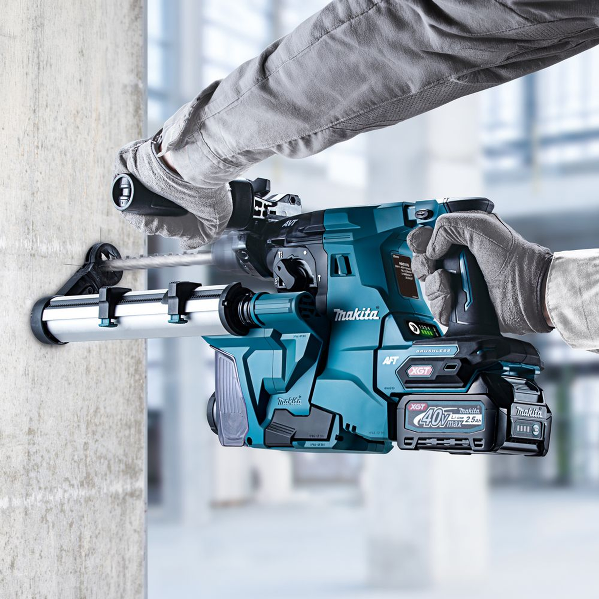 HR011GU201 - Schlagbohrmaschine Makita HR011GU201 40V - Bild 23