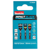 E-29826 - Impact Black 2 in 1 Steckschlüsselsatz Makita E-29826 3 Stück 1/4" Sechskantschaft - Abbildung 3