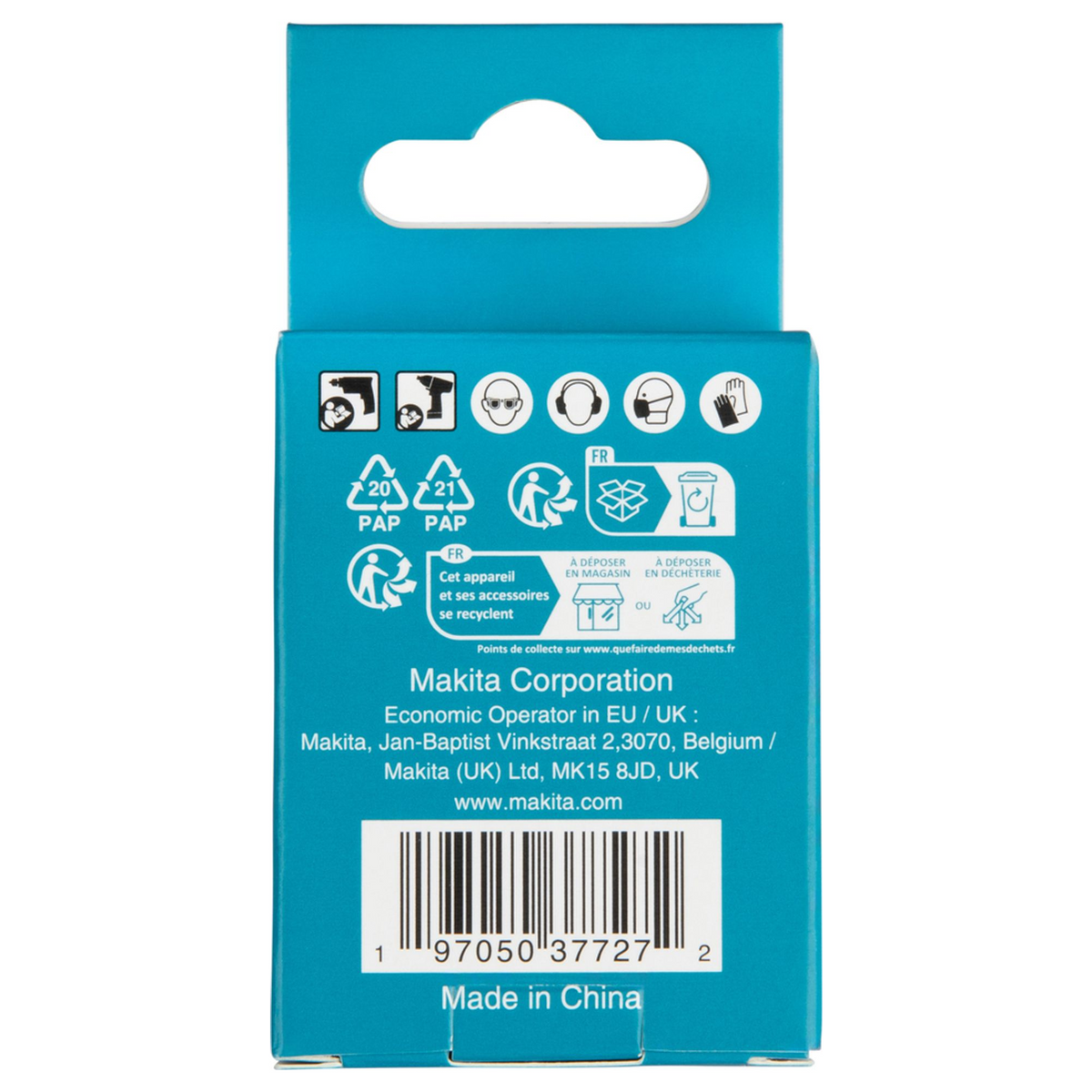 E-29826 - Impact Black 2 in 1 Steckschlüsselsatz Makita E-29826 3 Stück 1/4" Sechskantschaft - Abbildung 4