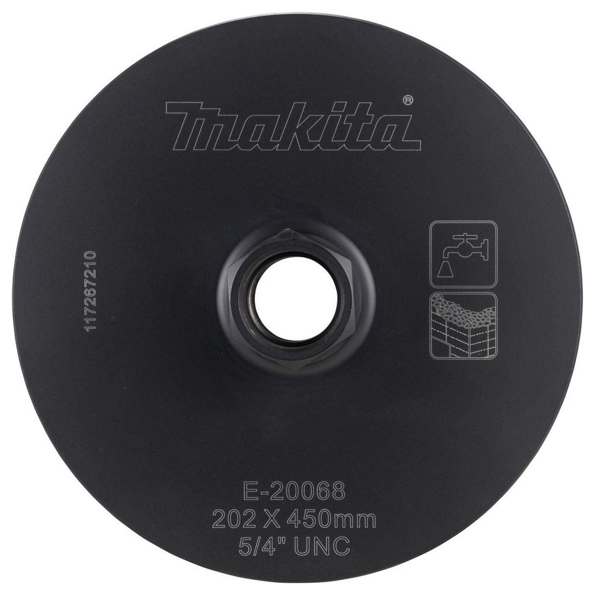E-20068 - Diamantkrone Makita E-20068 202x450mm Nass 1-1/4"UNC - Bild 5