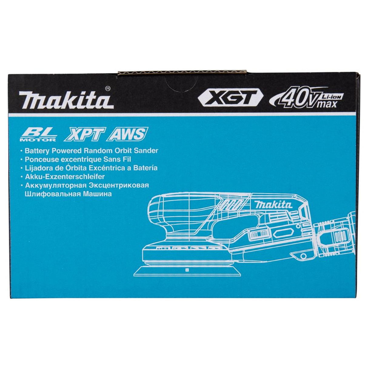 BO001CGZ - Exzenterschleifer Makita BO001CGZ 40V - Bild 21