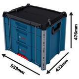 1600A037E3 - Transportsystem Bosch L-BOXX Contractor Schublade 3 - Bild 9