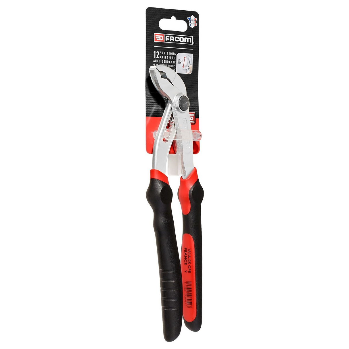 181A.25CPEPB – Facom Multi-Grip-Zange 181A.25CPEPB 250 mm – Abbildung 7