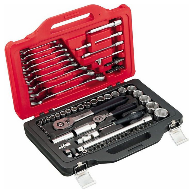 U06010030 - Assortimento Bussole e Chiavi USAG 601 1/4-1/2 JS82 82 pz