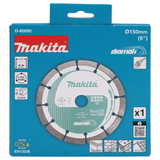 D-80092 – Segmentierte Diamanttrennscheibe Makita D-80092 150 mm - Bild 4