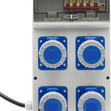 1154857120 - Brennenstuhl BSV 4 ITR2 RCD 30mA 4x CEE 230V/16A IP67 Stromverteiler