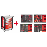 U05190628 - Warenkorb USAG RACING 519 RS6/3MM mit 156-teiligem Wartungsset