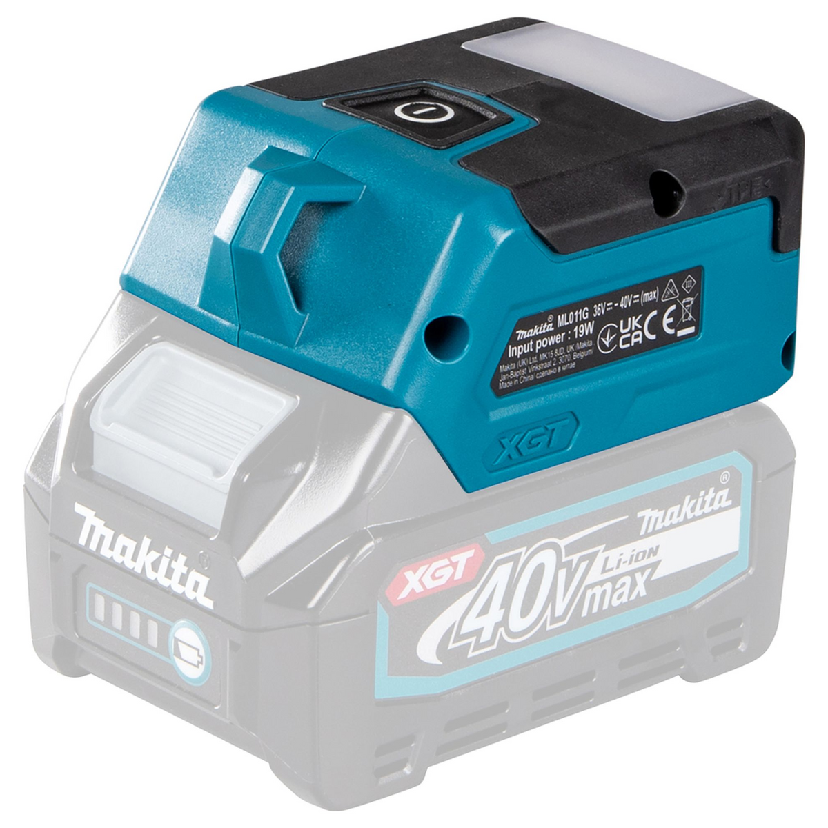 ML011G01 - LED-Taschenlampe Makita ML011G01 mit XGT 40V USB-Ausgang – Abbildung 5