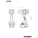 WR36DEWRZ – HiKOKI Schlagschrauber WR36DEWRZ 36V – Abbildung 11