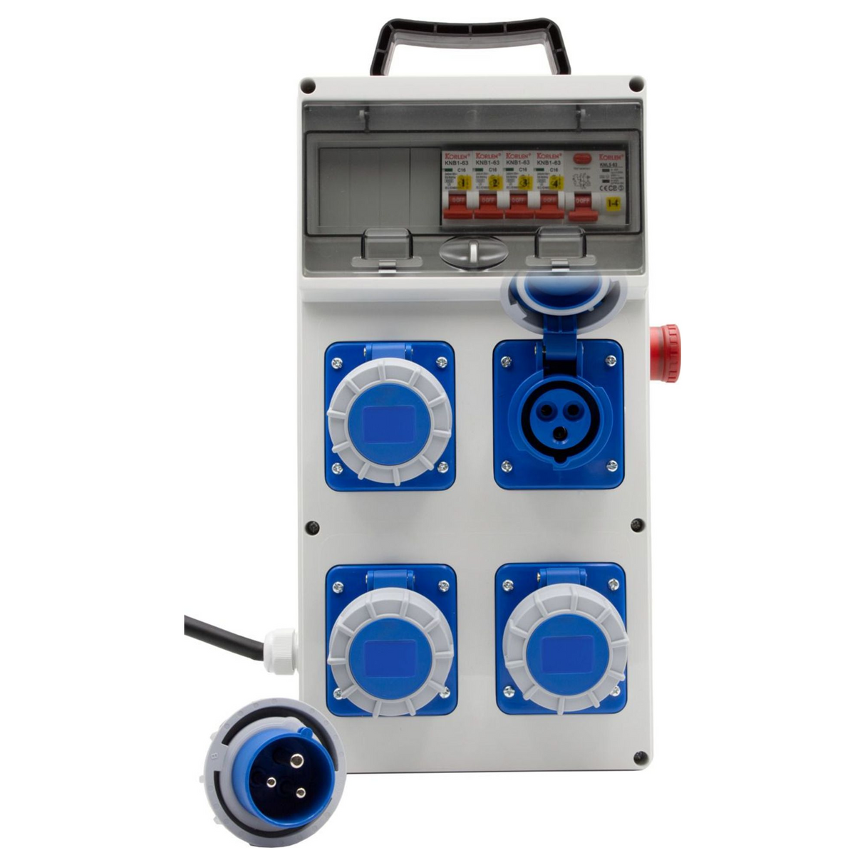 1154857220 - Brennenstuhl BSV 4 ITRE2 EMO 3500W Stromverteiler - Bild 3
