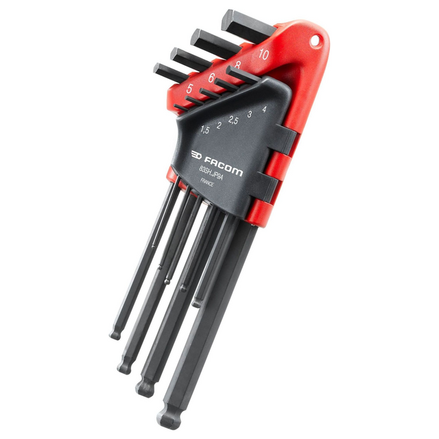 83SH.JP9A – Facom 83SH.JP9A 9-teiliges extra langes Sechskantschlüssel-Set