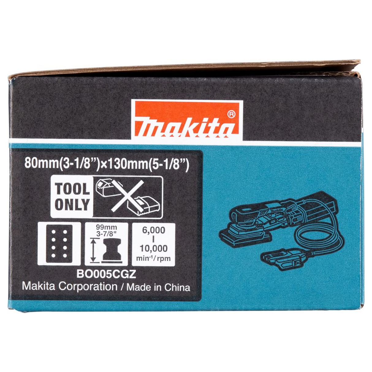BO005CGZ - Exzenterschleifer Makita BO005CGZ 40V - Bild 20