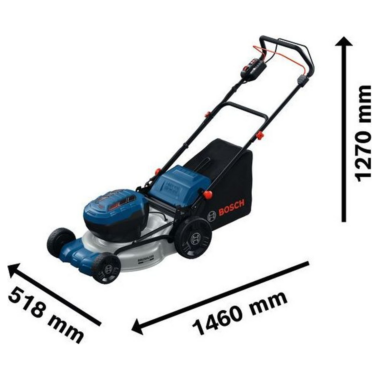 06008C8201 - Rasenmäher Bosch Professionelles GRA18V2-46SP 36V - Bild 12