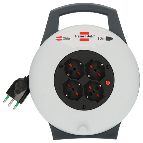 1093655 - Brennenstuhl Vario Line X 4-fach Kabeltrommel 10 m H05VV-F 3G1.5 - Bild 2