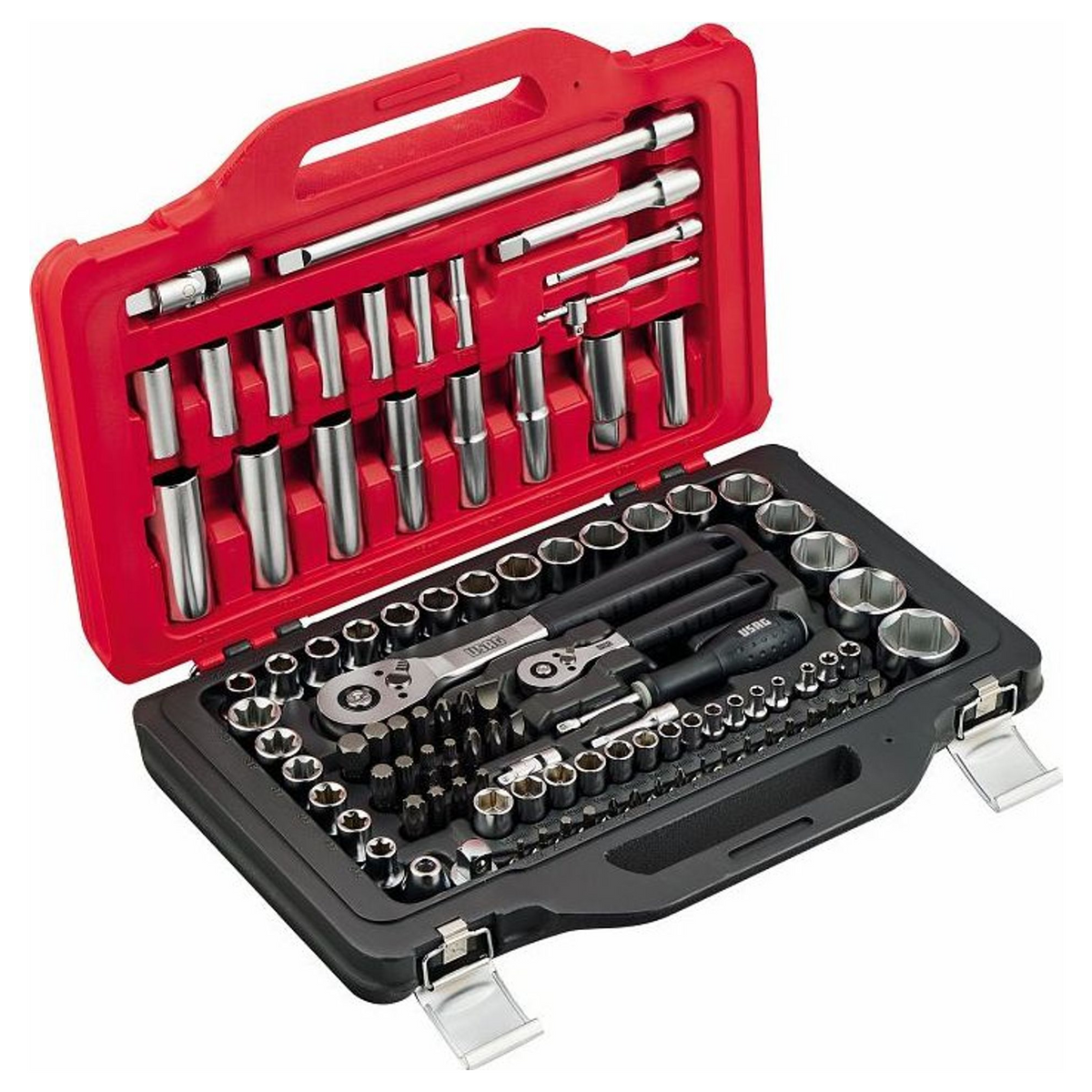Assortimento Usag 601 1/4-1/2 JS100 Cassetta Modulare 100 Pezzi