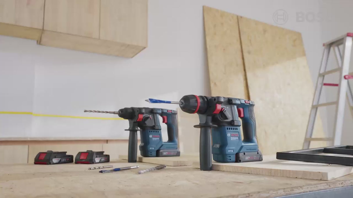 Bohrhammer Bosch GBH 18V-18 2Ah SDS Plus