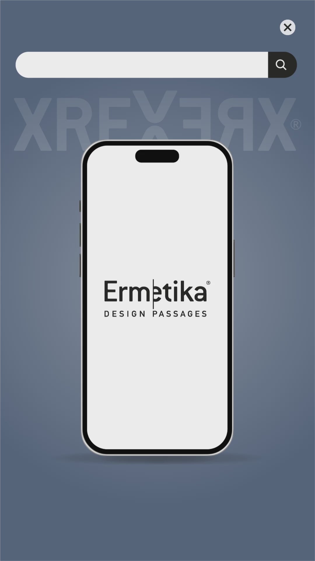 Wandbündige Tür Ermetika xREVERx 3.0