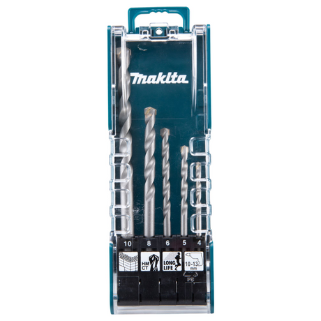 E-11536 - Set mit 5 TCT-Steinbohrern Makita E-11536 Zylindrischer Schaft – Abbildung 2
