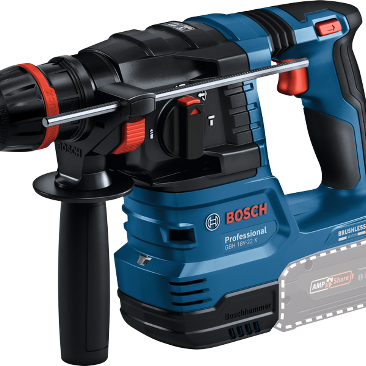 0611924101 - Schlagbohrmaschine Bosch GBH 18V-22 X PRO 18V - Bild 23