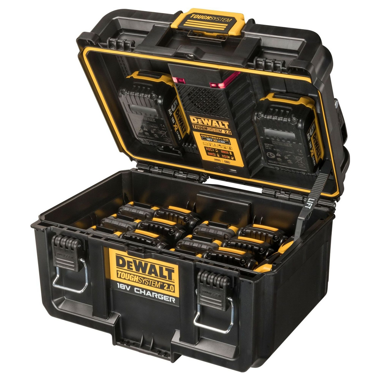 Caricabatterie Doppio Dewalt DWST83471-QW ToughSystem 2.0