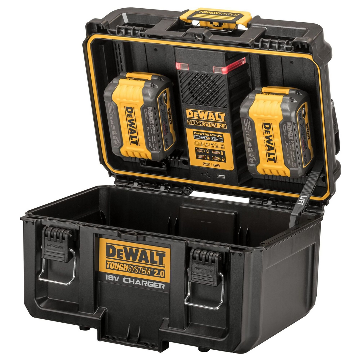 Caricabatterie Doppio Dewalt DWST83471-QW ToughSystem 2.0