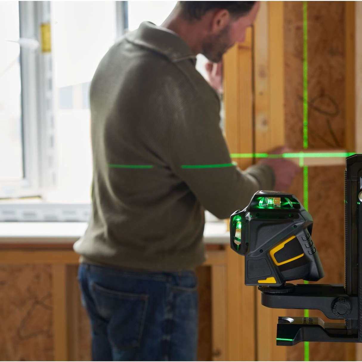 FMHT1-77356 - Laser-Nivelliergerät Stanley FatMax X3G FMHT1-77356 Green Ray - Bild 12