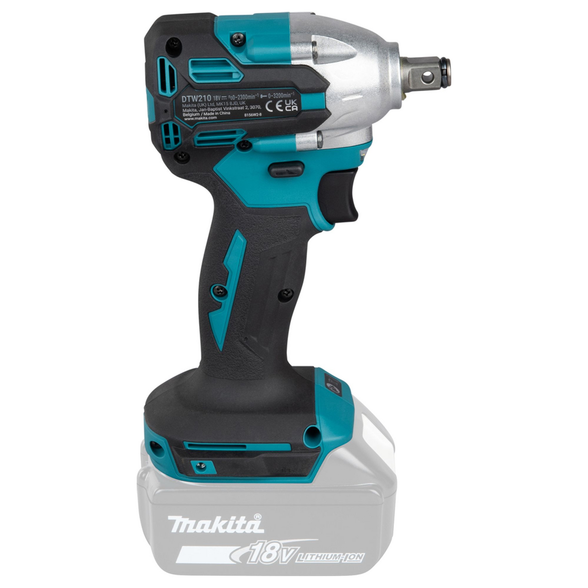 DTW210Z - Schlagschrauber Makita DTW210Z 18V 1/2" 250 Nm - Bild 6